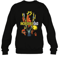 Load image into Gallery viewer, Disney Pixar Incredibles 2 Dad and Super Family Father's Day Gifts Crewneck Sweatshirt