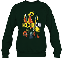 Load image into Gallery viewer, Disney Pixar Incredibles 2 Dad and Super Family Father's Day Gifts Crewneck Sweatshirt