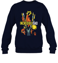 Load image into Gallery viewer, Disney Pixar Incredibles 2 Dad and Super Family Father's Day Gifts Crewneck Sweatshirt