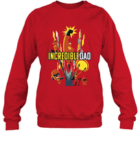 Load image into Gallery viewer, Disney Pixar Incredibles 2 Dad and Super Family Father's Day Gifts Crewneck Sweatshirt