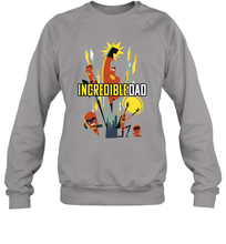 Load image into Gallery viewer, Disney Pixar Incredibles 2 Dad and Super Family Father's Day Gifts Crewneck Sweatshirt