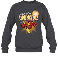 Load image into Gallery viewer, Marvel Iron Man Invincible Dad Father's Day Gifts Crewneck Sweatshirt