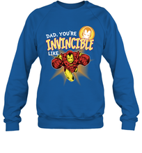 Load image into Gallery viewer, Marvel Iron Man Invincible Dad Father's Day Gifts Crewneck Sweatshirt