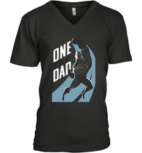Load image into Gallery viewer, Disney Pixar Incredibles 2 One Strong Dad Father's Day Gifts Men's V-Neck T-Shirt