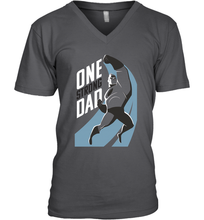Load image into Gallery viewer, Disney Pixar Incredibles 2 One Strong Dad Father's Day Gifts Men's V-Neck T-Shirt