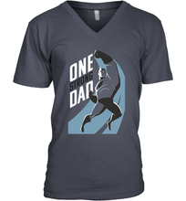 Load image into Gallery viewer, Disney Pixar Incredibles 2 One Strong Dad Father's Day Gifts Men's V-Neck T-Shirt
