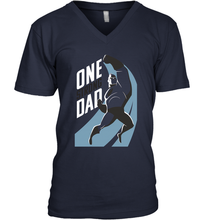 Load image into Gallery viewer, Disney Pixar Incredibles 2 One Strong Dad Father's Day Gifts Men's V-Neck T-Shirt