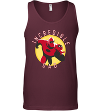 Load image into Gallery viewer, Disney Pixar Incredibles 2 Incredible Dad Graphic Father's Day Gifts Men's Tank Top