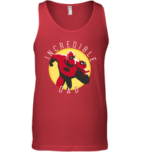 Load image into Gallery viewer, Disney Pixar Incredibles 2 Incredible Dad Graphic Father's Day Gifts Men's Tank Top