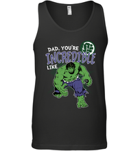 Load image into Gallery viewer, Marvel Hulk Incredible Dad Father's Day Gifts Men's Tank Top
