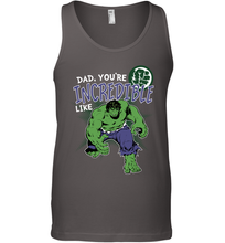 Load image into Gallery viewer, Marvel Hulk Incredible Dad Father's Day Gifts Men's Tank Top