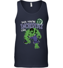 Load image into Gallery viewer, Marvel Hulk Incredible Dad Father's Day Gifts Men's Tank Top