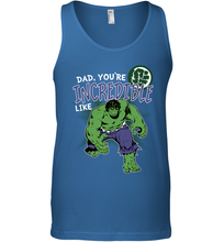 Load image into Gallery viewer, Marvel Hulk Incredible Dad Father's Day Gifts Men's Tank Top