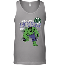Load image into Gallery viewer, Marvel Hulk Incredible Dad Father's Day Gifts Men's Tank Top