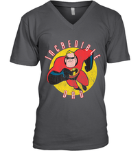 Load image into Gallery viewer, Disney Pixar Incredible Dad Father's Day Gift Men's V-Neck T-Shirt