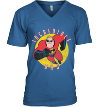 Load image into Gallery viewer, Disney Pixar Incredible Dad Father's Day Gift Men's V-Neck T-Shirt