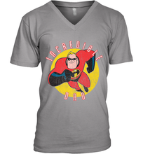 Load image into Gallery viewer, Disney Pixar Incredible Dad Father's Day Gift Men's V-Neck T-Shirt