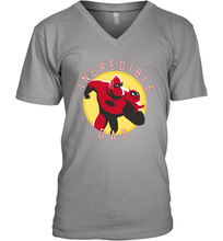Load image into Gallery viewer, Disney Pixar Incredibles 2 Incredible Dad Graphic Father's Day Gifts Men's V-Neck T-Shirt