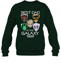 Load image into Gallery viewer, Marvel Guardians Of The Galaxy Best Dad In The Galaxy Father's Day Gifts Crewneck Sweatshirt