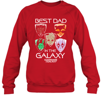 Load image into Gallery viewer, Marvel Guardians Of The Galaxy Best Dad In The Galaxy Father's Day Gifts Crewneck Sweatshirt