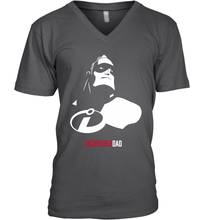 Load image into Gallery viewer, Disney Pixar Incredibles 2 Incredible Super Dad Father's Day Gifts Men's V-Neck T-Shirt