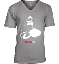 Load image into Gallery viewer, Disney Pixar Incredibles 2 Incredible Super Dad Father's Day Gifts Men's V-Neck T-Shirt