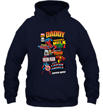 Load image into Gallery viewer, Marvel Avengers Daddy Retro Comic Graphic Father's Day Gift Hooded Sweatshirt