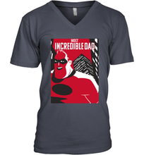 Load image into Gallery viewer, Disney Pixar Incredibles 2 Dad Father's Day Gifts Men's V-Neck T-Shirt