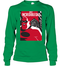 Load image into Gallery viewer, Disney Pixar Incredibles 2 Dad Father's Day Gifts Long Sleeve T-Shirt