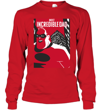 Load image into Gallery viewer, Disney Pixar Incredibles 2 Dad Father's Day Gifts Long Sleeve T-Shirt