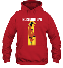 Load image into Gallery viewer, Disney Pixar Incredibles 2 Dad Powers Father's Day Gifts Hooded Sweatshirt