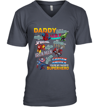 Load image into Gallery viewer, Daddy You Are My Favorite Superhero Father's Day Gifts Men's V-Neck T-Shirt