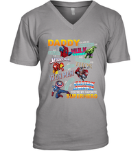 Load image into Gallery viewer, Daddy You Are My Favorite Superhero Father's Day Gifts Men's V-Neck T-Shirt