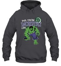 Load image into Gallery viewer, Marvel Hulk Incredible Dad Father's Day Gifts Hooded Sweatshirt