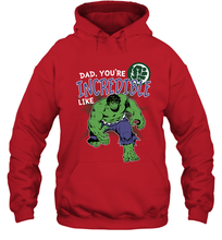 Load image into Gallery viewer, Marvel Hulk Incredible Dad Father's Day Gifts Hooded Sweatshirt