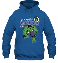Load image into Gallery viewer, Marvel Hulk Incredible Dad Father's Day Gifts Hooded Sweatshirt