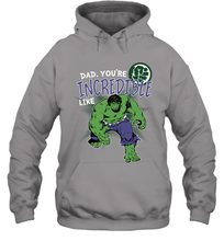 Load image into Gallery viewer, Marvel Hulk Incredible Dad Father's Day Gifts Hooded Sweatshirt