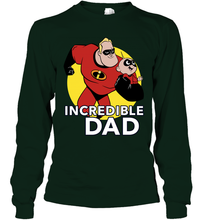 Load image into Gallery viewer, Disney Pixar Incredibles 2 Jack Jack and Dad Father's Day Gifts Long Sleeve T-Shirt