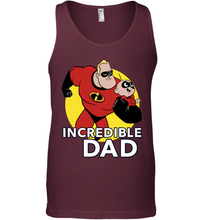 Load image into Gallery viewer, Disney Pixar Incredibles 2 Jack Jack and Dad Father's Day Gifts Men's Tank Top