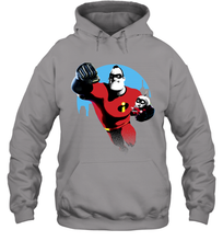 Load image into Gallery viewer, Disney Pixar Incredibles 2 Jack and Mr. Dad Father's Day Gifts Hooded Sweatshirt