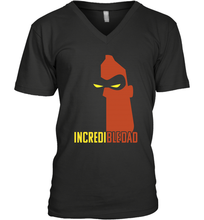 Load image into Gallery viewer, Disney Pixar Incredibles 2 Incredible Dad Father's Day Gifts Men's V-Neck T-Shirt