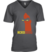 Load image into Gallery viewer, Disney Pixar Incredibles 2 Incredible Dad Father's Day Gifts Men's V-Neck T-Shirt