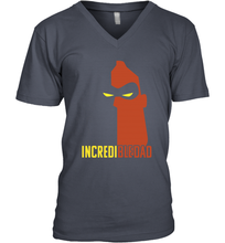 Load image into Gallery viewer, Disney Pixar Incredibles 2 Incredible Dad Father's Day Gifts Men's V-Neck T-Shirt