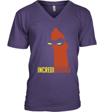 Load image into Gallery viewer, Disney Pixar Incredibles 2 Incredible Dad Father's Day Gifts Men's V-Neck T-Shirt