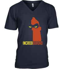Load image into Gallery viewer, Disney Pixar Incredibles 2 Incredible Dad Father's Day Gifts Men's V-Neck T-Shirt