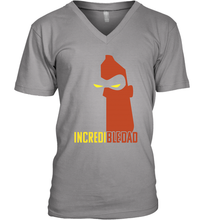 Load image into Gallery viewer, Disney Pixar Incredibles 2 Incredible Dad Father's Day Gifts Men's V-Neck T-Shirt