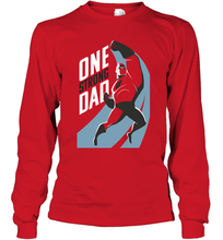 Load image into Gallery viewer, Disney Pixar Incredibles 2 One Strong Dad Father's Day Gifts Long Sleeve T-Shirt