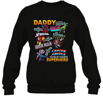 Load image into Gallery viewer, Daddy You Are My Favorite Superhero Father's Day Gifts Crewneck Sweatshirt