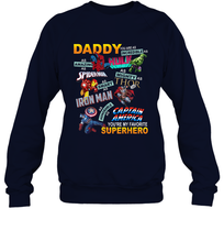 Load image into Gallery viewer, Daddy You Are My Favorite Superhero Father's Day Gifts Crewneck Sweatshirt