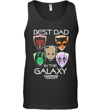 Load image into Gallery viewer, Marvel Guardians Of The Galaxy Best Dad In The Galaxy Father's Day Gifts Men's Tank Top